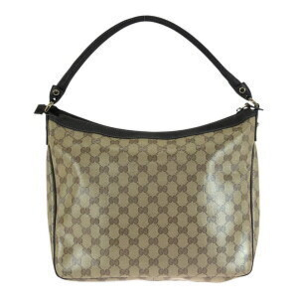 Gucci Bag Hobo Shoulder Handbag Brown Beige
